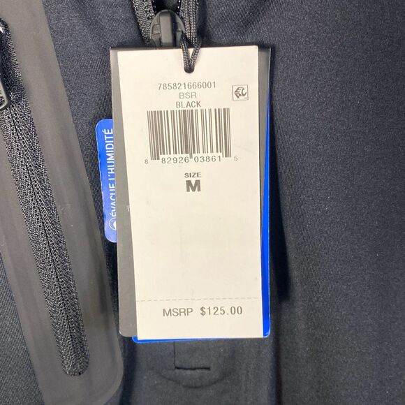 Ralph Lauren RLX Performance Quarter-Zip Pullover Black NWT Size M  D - Picture 5 of 12